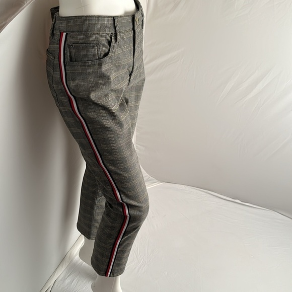 Tommy Hilfiger Tribeca skinny multicolor plaid pants - Picture 3 of 13